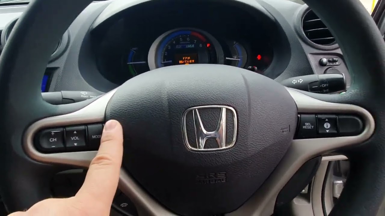 Краткий обзор Honda insight ZE2 с Аукционов Японии