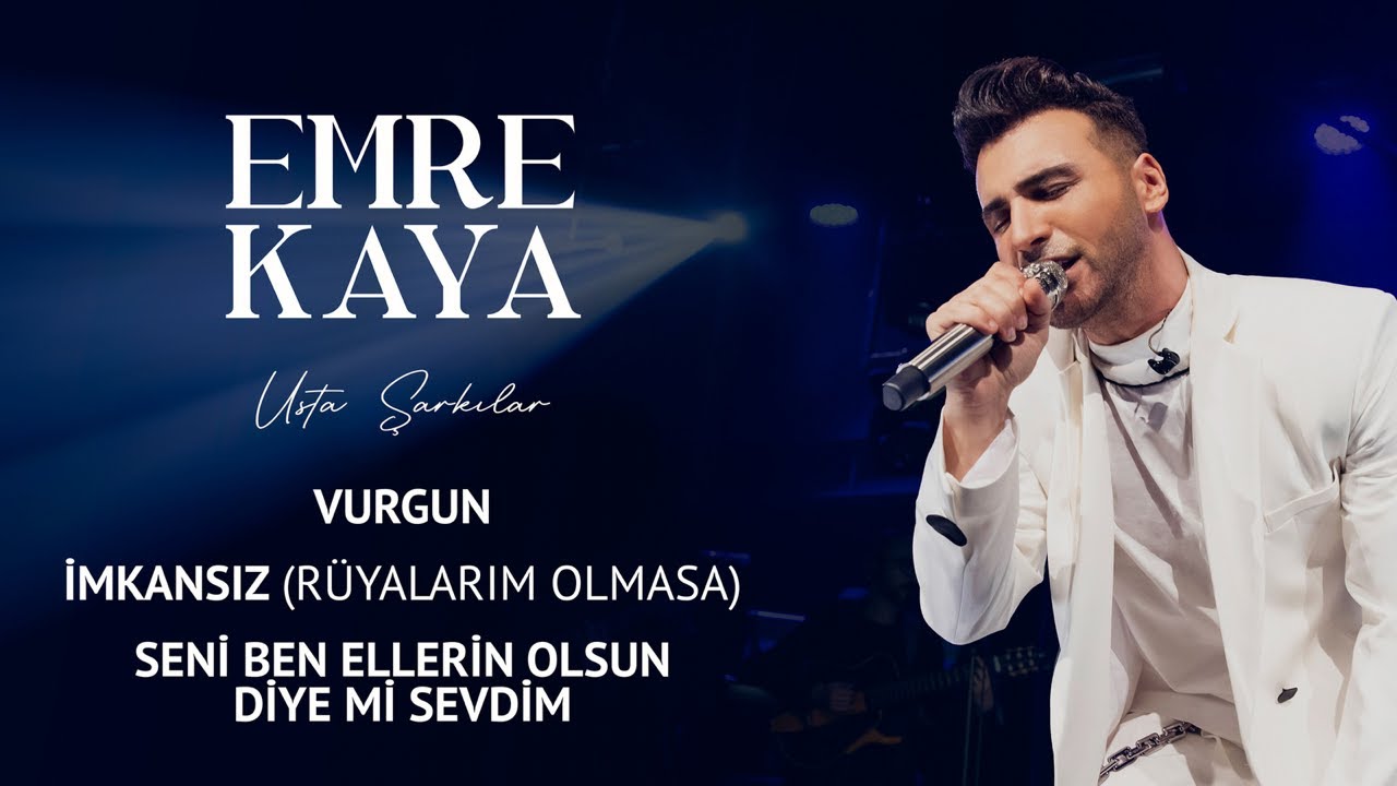 Emre Kaya - Vurgun & Rüyalarım Olmasa & Seni Ben Ellerin Olsun Diye #USTAŞARKILAR Proje Albümü