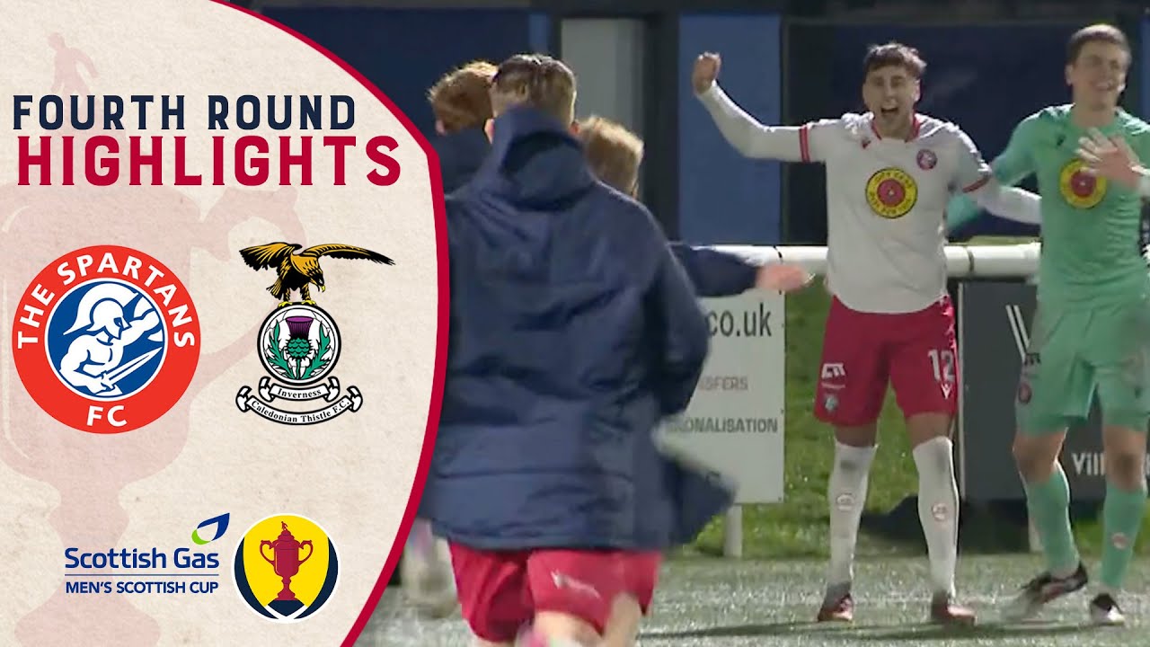 Penalty Shooutout Dramatics! | Spartans v Inverness CT | Scottish Gas Scottish Cup Highlights