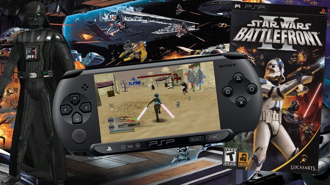 Назад... в прошлое? Star Wars Battlefront 2 на PSP!