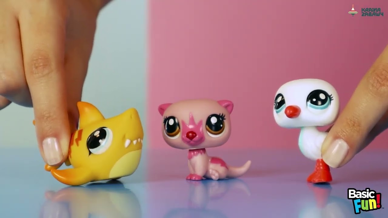 Littlest Pet Shop - Trzy zwierzątka z wyspy Tuba LPS00550 - www.krainazabawy.pl