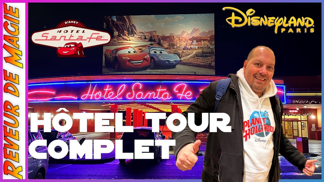 HOTEL TOUR COMPLET DE L'HOTEL SANTA FE A DISNEYLAND PARIS EN 2023 ASTUCES CONSEILS