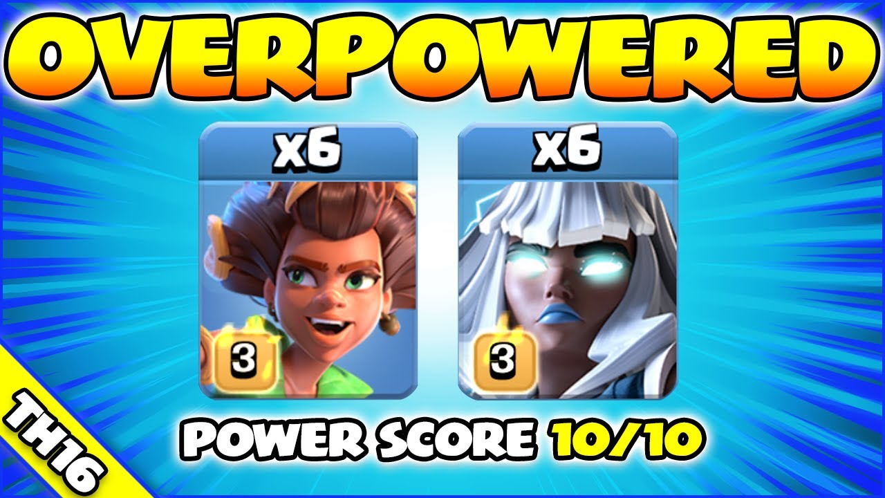 6 x Root Riders + 6 x E-Titans are OVERPOWERED!!! BEST TH16 Attack Strategy (Clash of Clans)