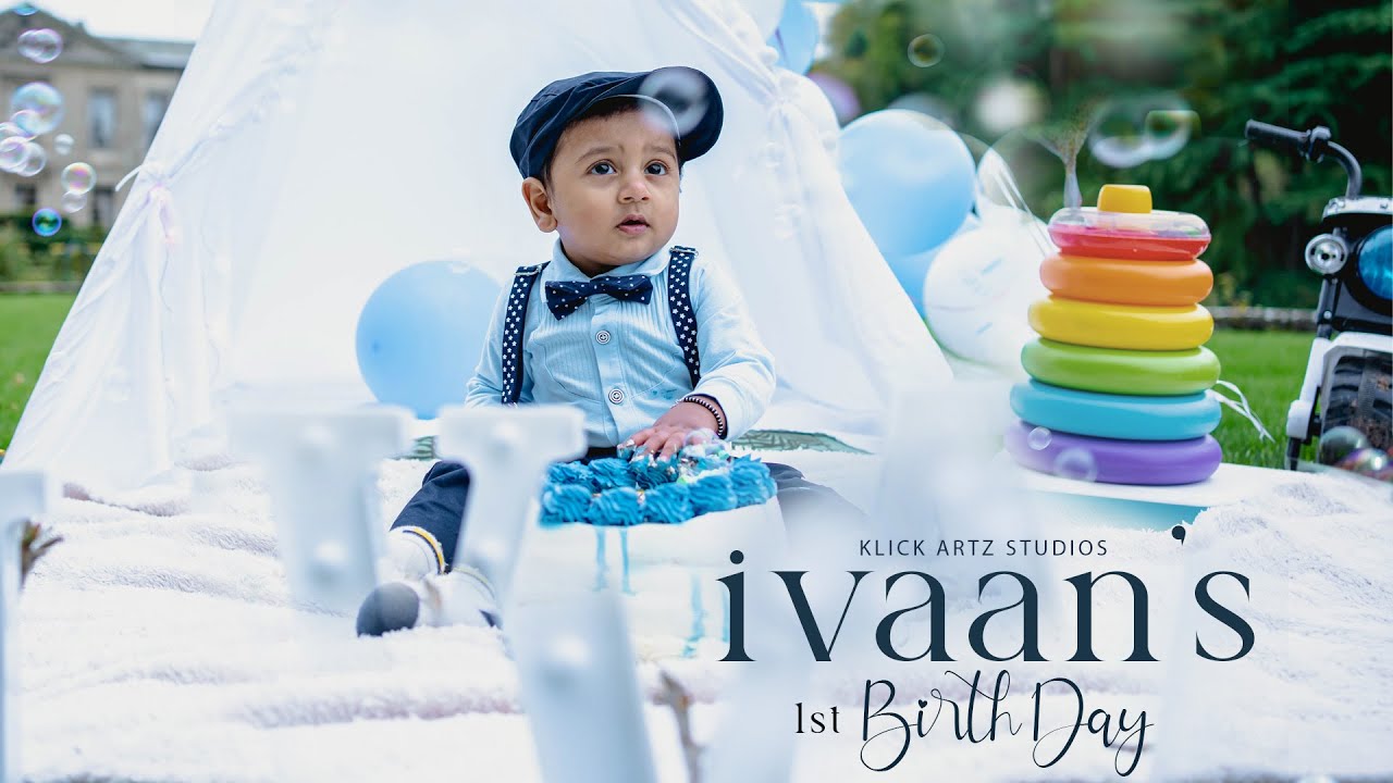 Ivaan 1st Birthday Pre Shoot  | Cinematic Teaser I 4K | Coventry I  London | Klick Artz Studio's