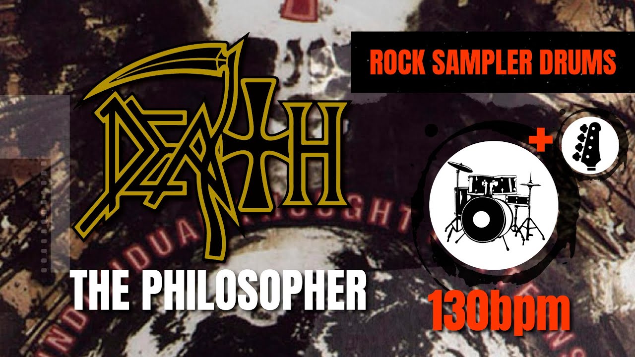 Death - The Philosopher (DRUM TRACK) 🥁 + BASS