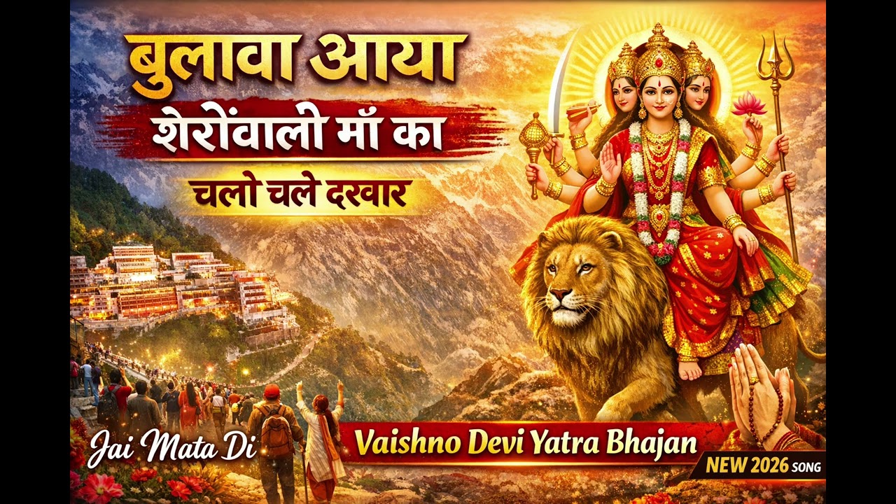 बुलावा आया शेरोंवाली माँ का | Mata Vaishno Devi Bhajan | Jai Mata Di 2026