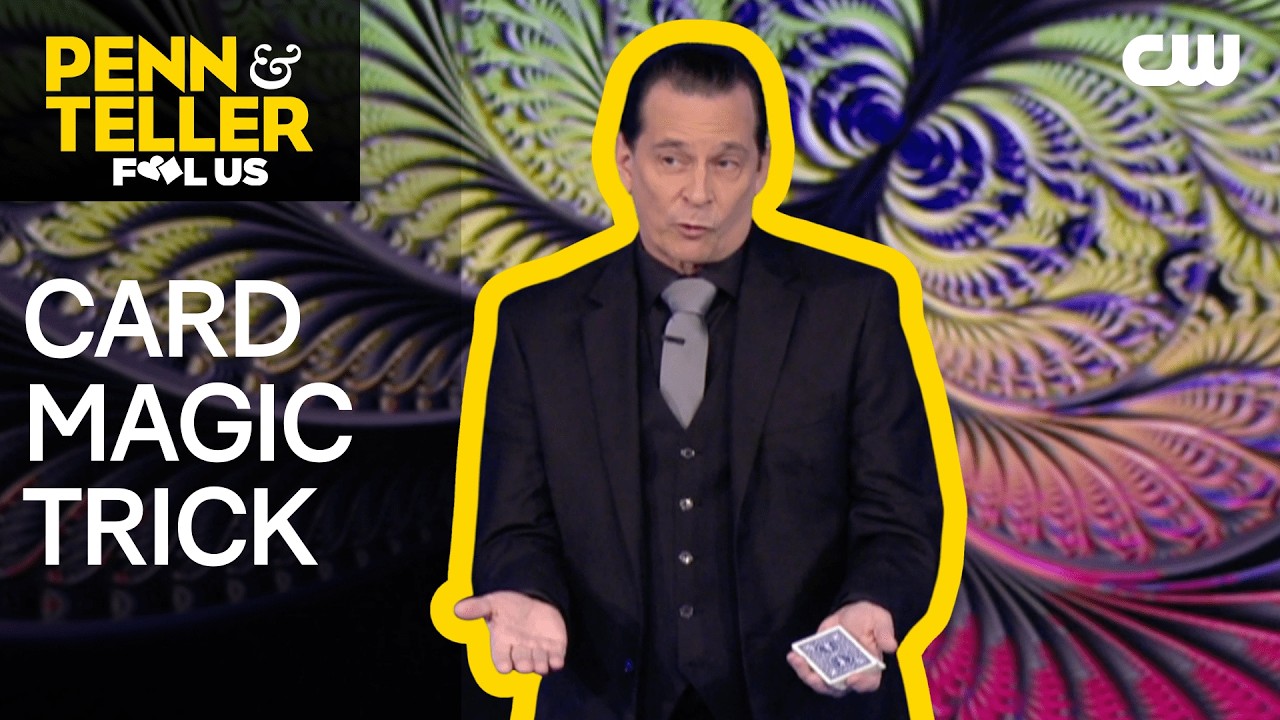 Magic Castle Magician Performs Card Magic Trick | Penn & Teller: Fool Us | The CW