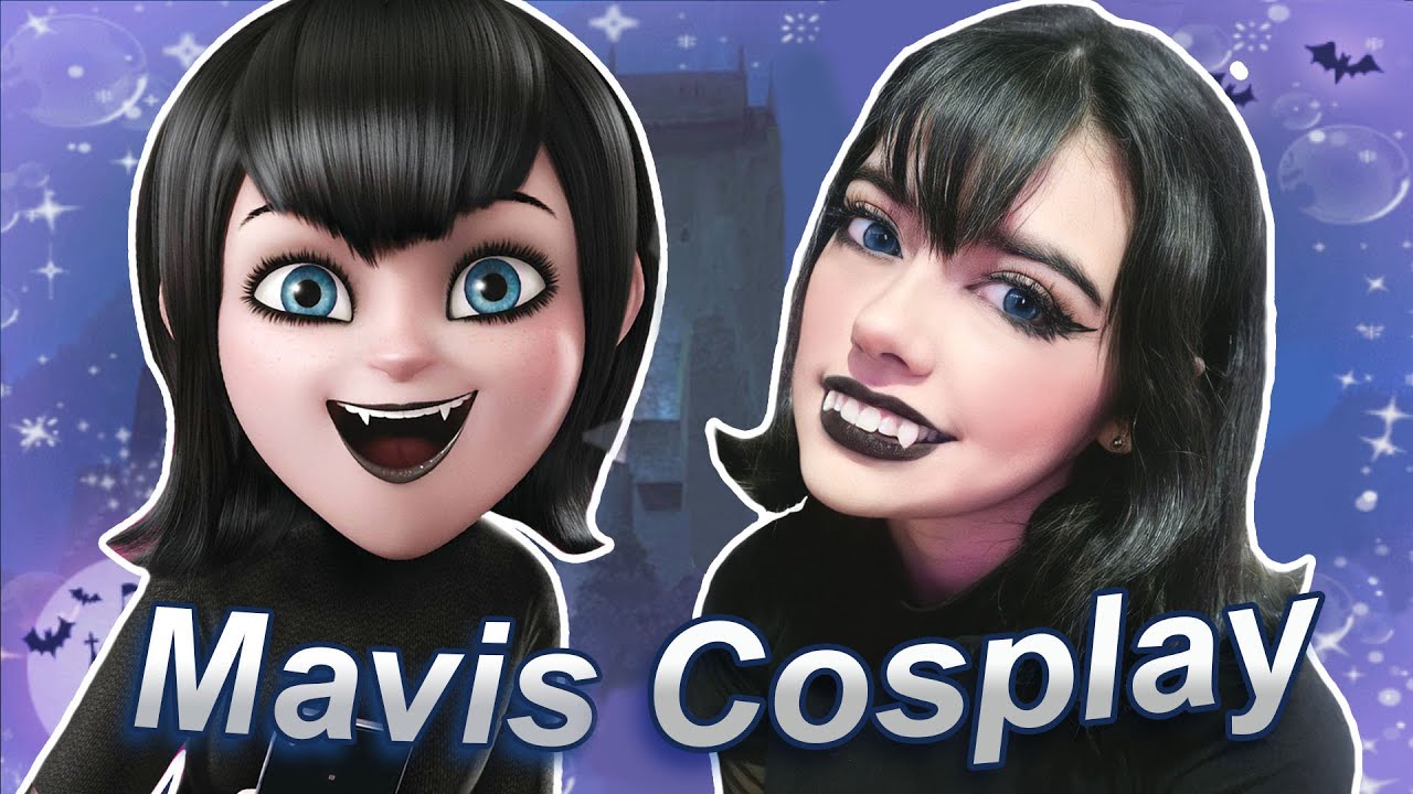 🦇 Maquillaje de MAVIS de Hotel Transylvania para HALLOWEEN 🎃| Cosplay de la Waifu | AmelieMeowMeow