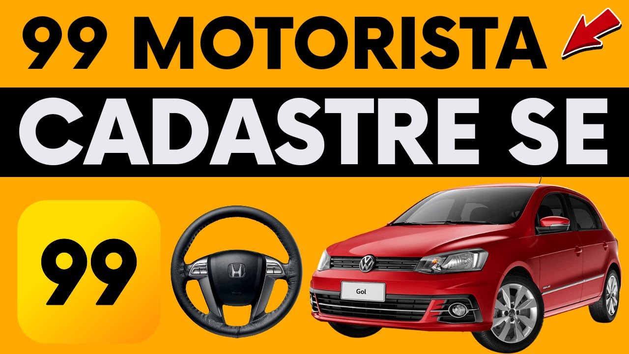 Como Se Cadastrar na 99 para Motorista pelo Celular: Cadastro na 99 para (Motorista)