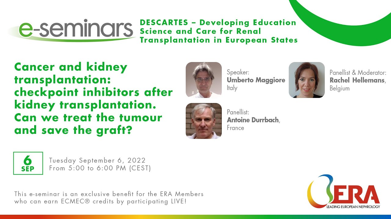Checkpoint inhibitors after kidney transplantation. Can we treat the tumour and save the graft?