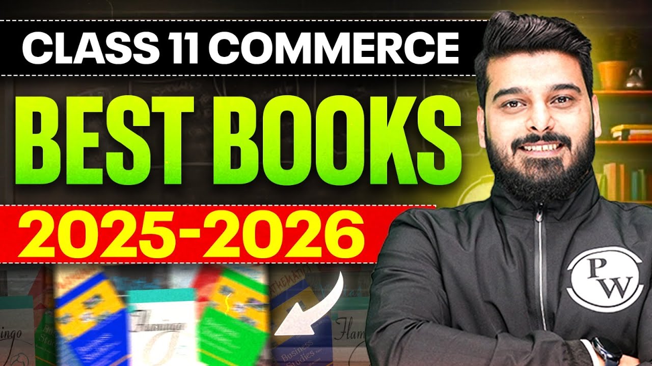 Best Books Class 11th Commerce (2025-26)🔥