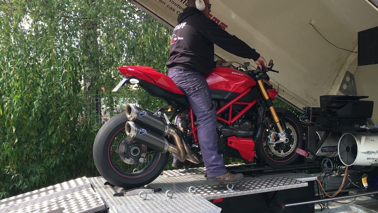 2012 Ducati Streetfighter 1098s - Dyno run