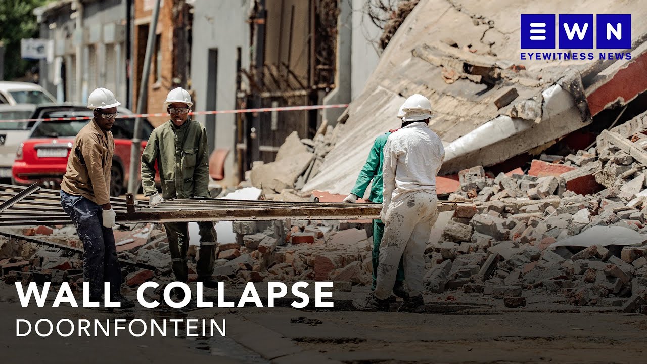Doornfontein wall collapse: four injured