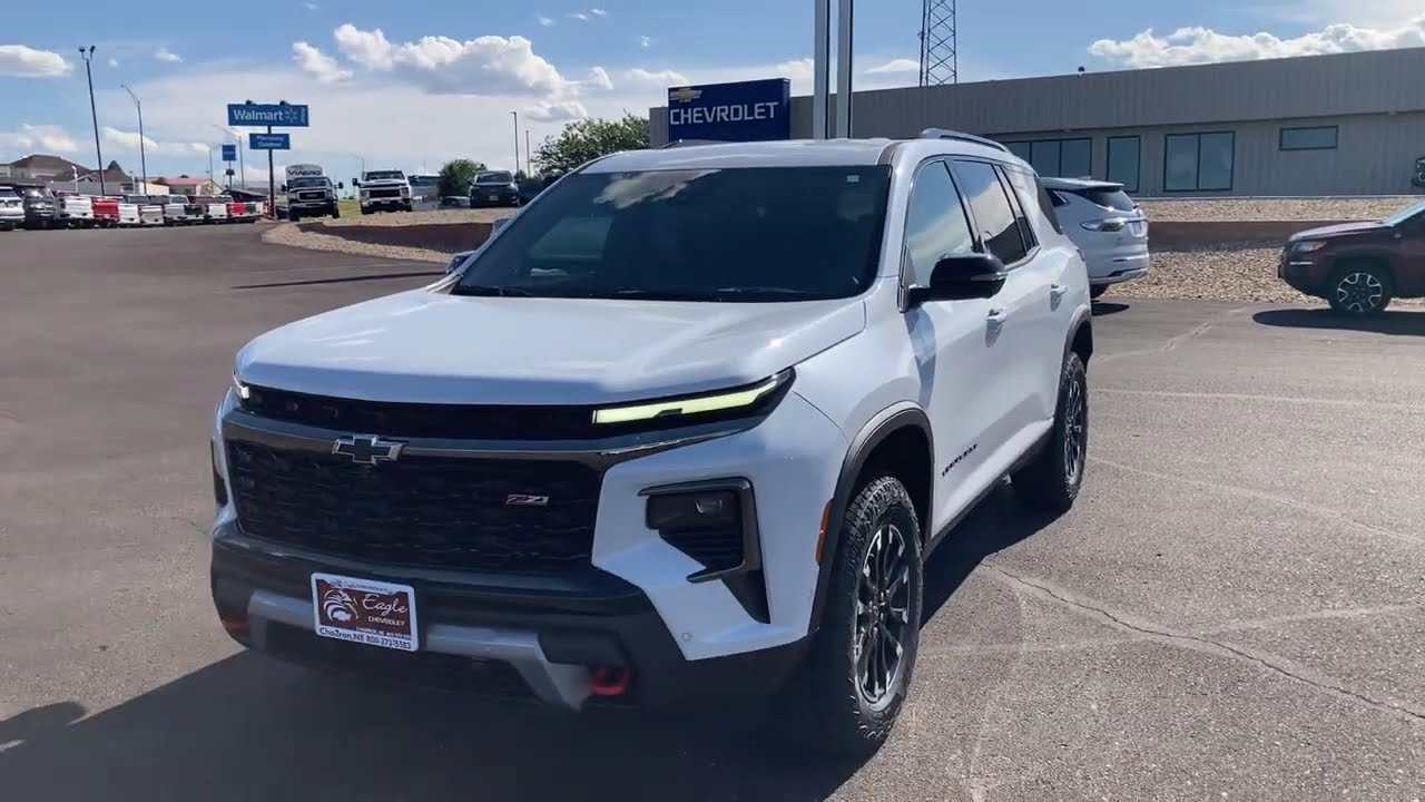 2026 Chevrolet Traverse Z71 - Polar White Tricoat - 2.5L TURBO DOHC SIDI - Stock # 26010