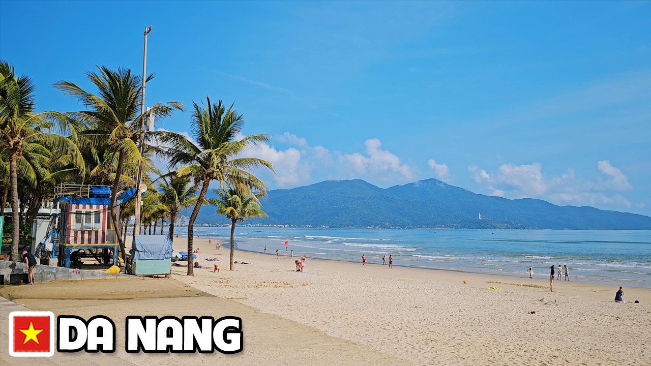 DA NANG VIETNAM Clean & Peaceful Morning at My Khe Beach - Real Life and Travel Moments