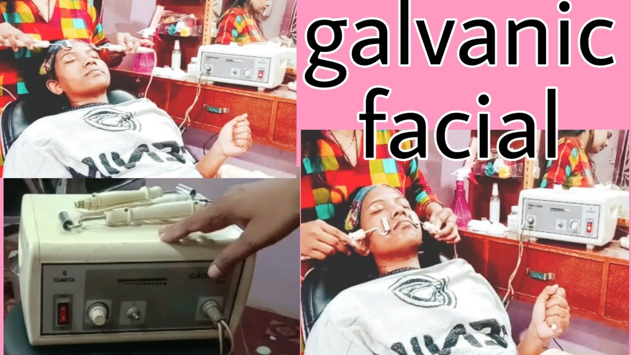 Galvanic facial step by step // गैलवनीक फेशियल full process//most requested video