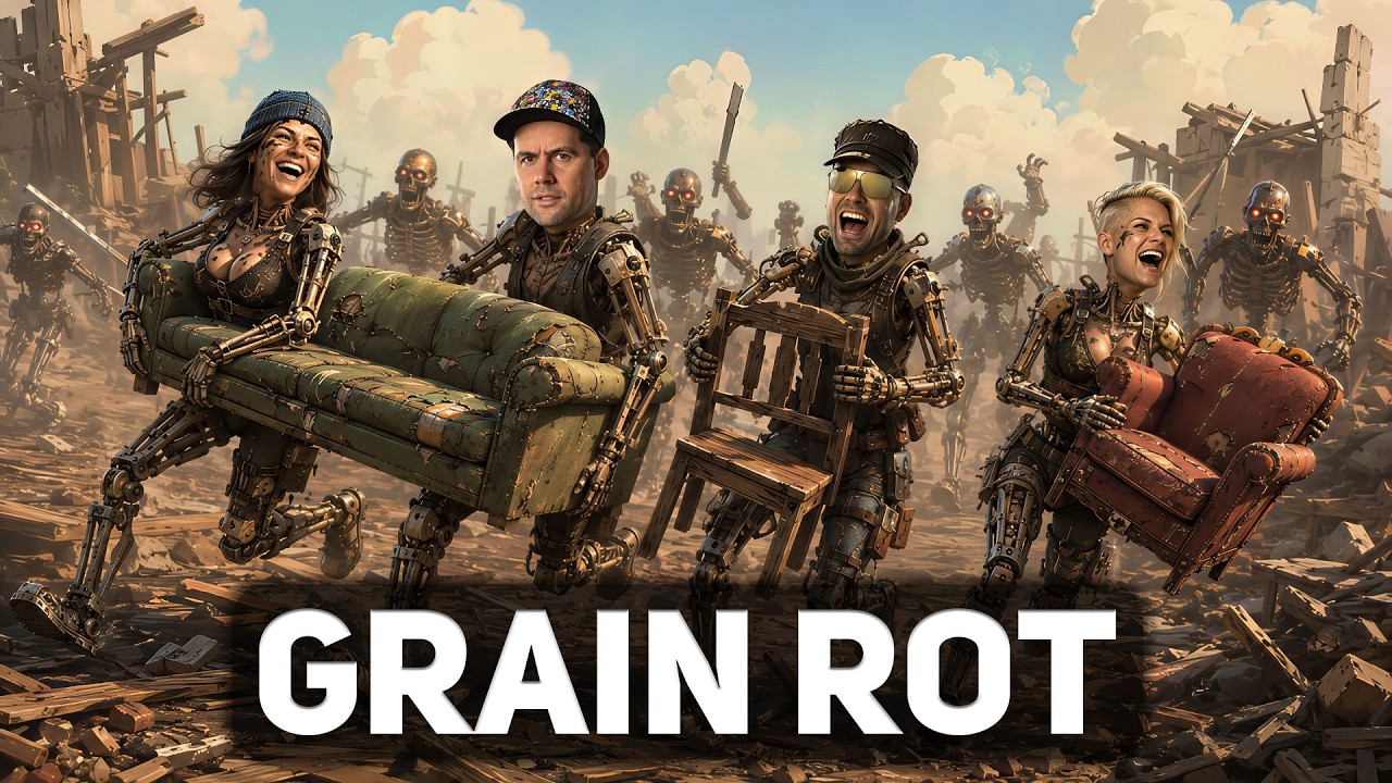 Суём мебель в шредер за деньги 🪑 GRAIN ROT [PC 2026]