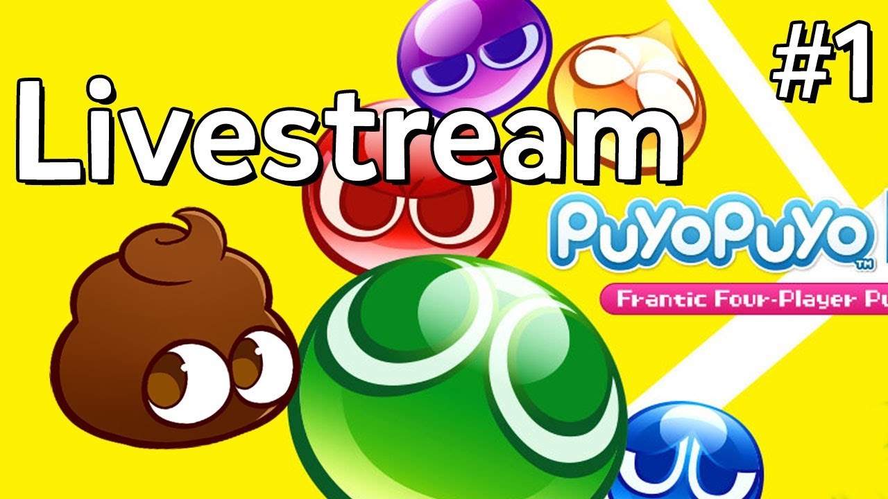 『Livestream』Puyo Puyo Chronicle (#1): Haven't played Puyo in a while