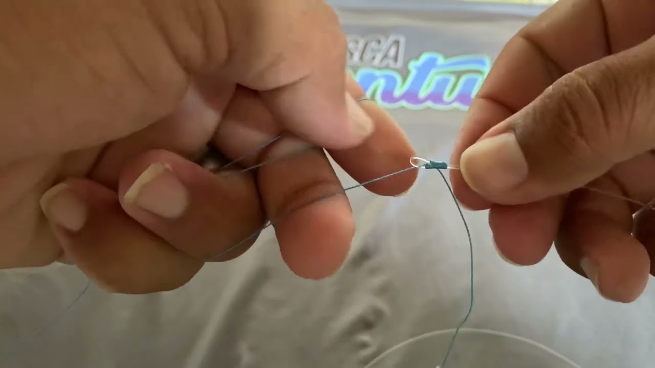Nudo súper resistente para unir sedal y fluorocarbon 🐟🎣💪🏽