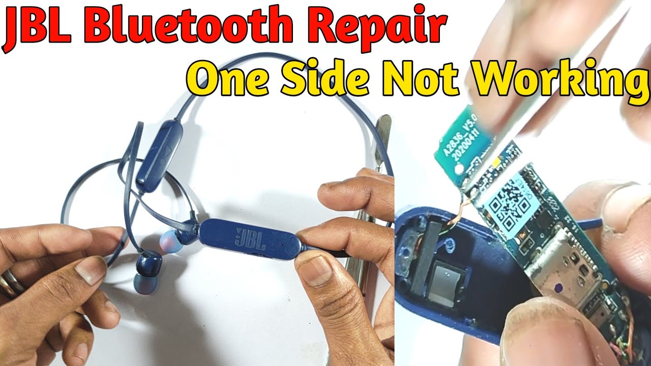 How To Repair JBL Bluetooth Earphone | JBL Bluetooth Repair | Bluetooth Earphone Thik kaise Kare