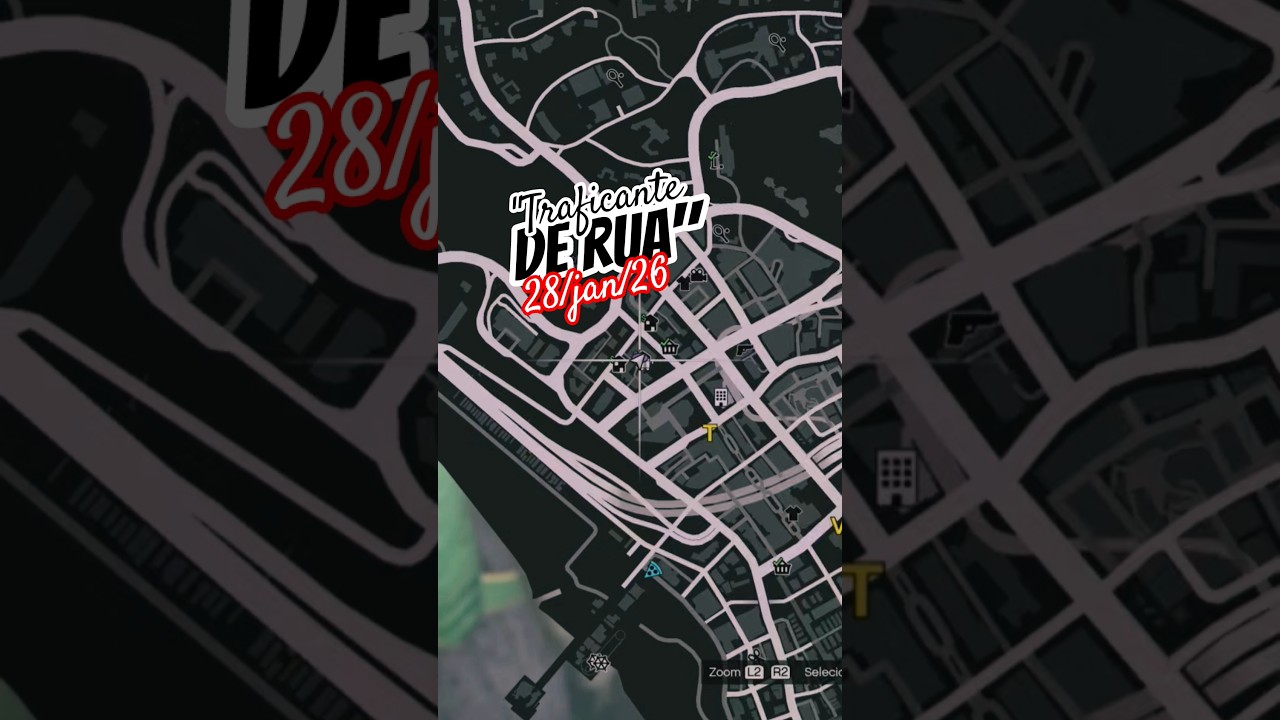 TRAFICANTE DE RUA HOJE NO GTA ONLINE 