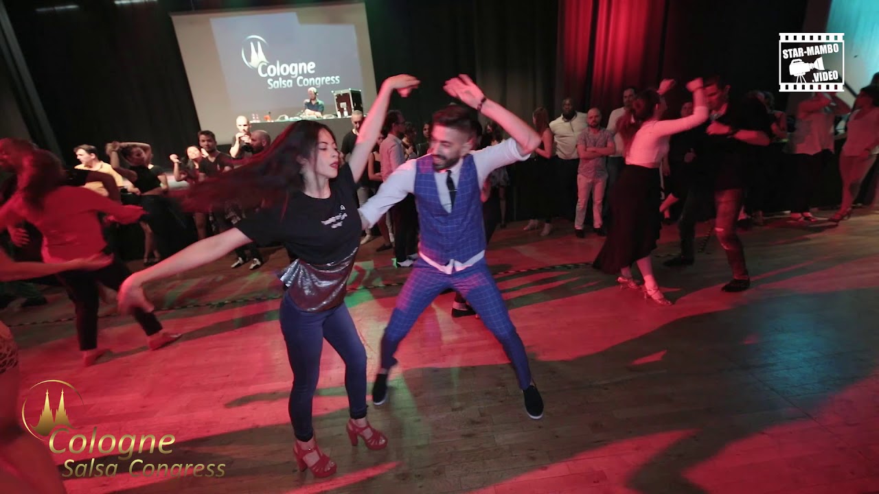Panagiotis & Lorenita Andrade - social dancing @ Cologne Salsa Congress 2018