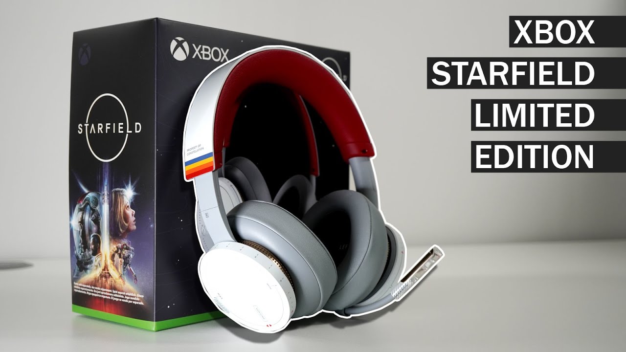Take to the Stars - Unboxing STARFIELD Limited Edition Xbox Wireless Headset @xbox