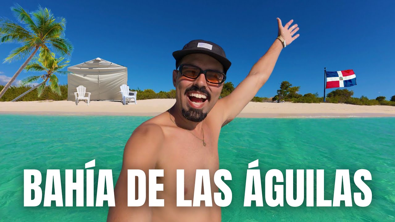 CUBANOS descubren la MEJOR playa de RD 🇩🇴 Así es BAHIA DE LAS AGUILAS 🦅 No era lo que IMAGINÁBAMOS!