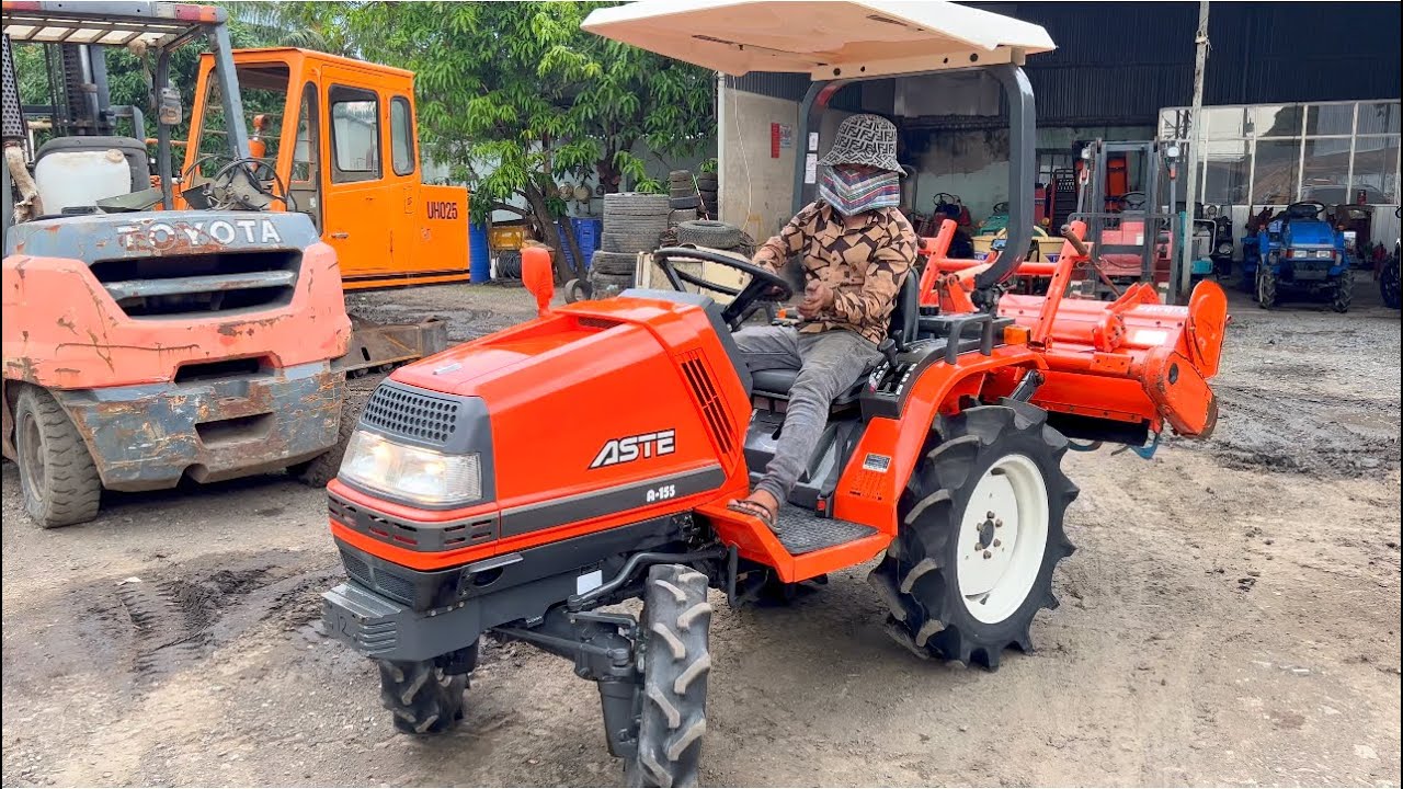 Máy Cày Kubota Mini A-155 15PS gần như mới 90% Báo Giá Trong Video | NNC Tân Phúc Khang | 0937892345