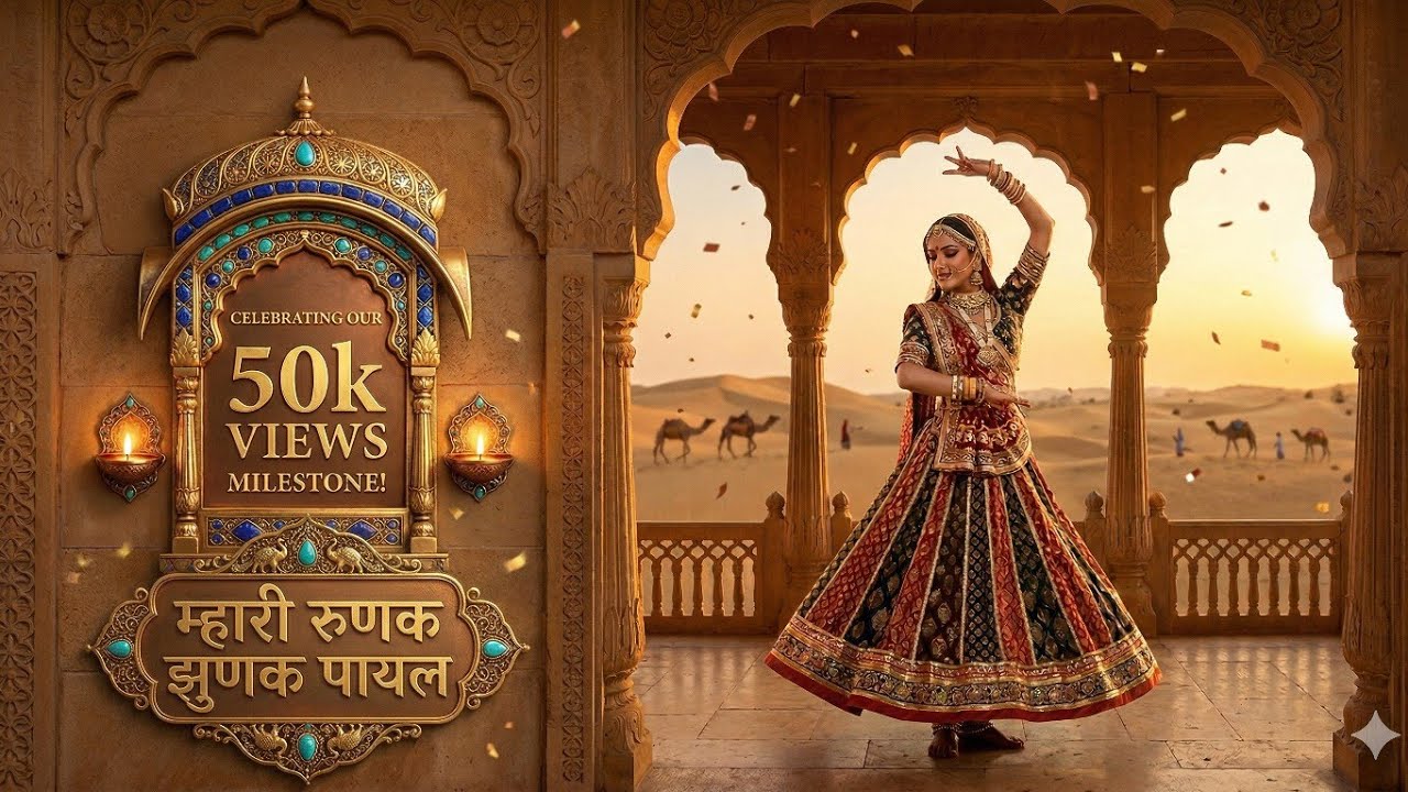 म्हारी रुणक झुणक पायल बाजे | Mhari Runak Jhunak Payal Baje (Lyrics) | New Rajasthani Folk Song 2026