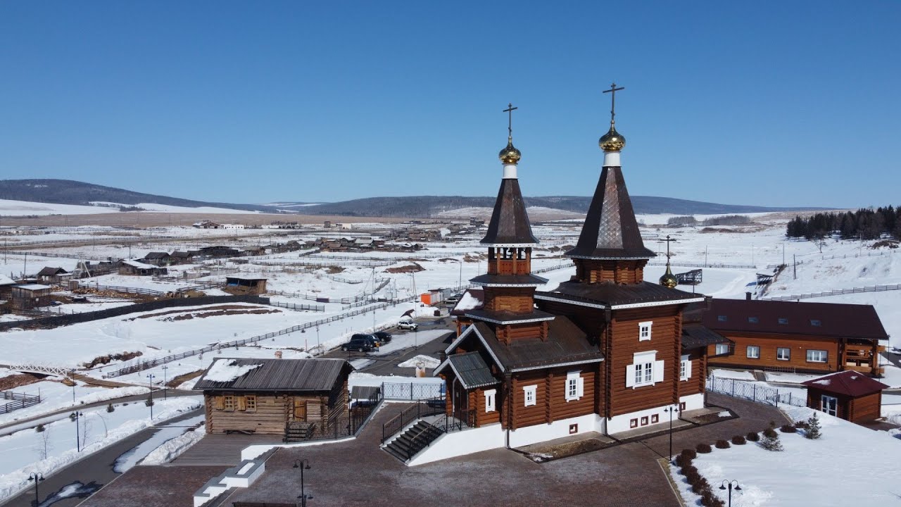 Село Анга Качугского района, храм и культурно-просветительский центр им. Св.Иннокентия