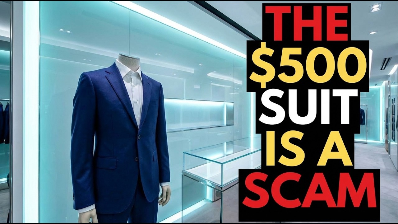 The “$500 Suit” Myth… What You’re Actually Paying For Now