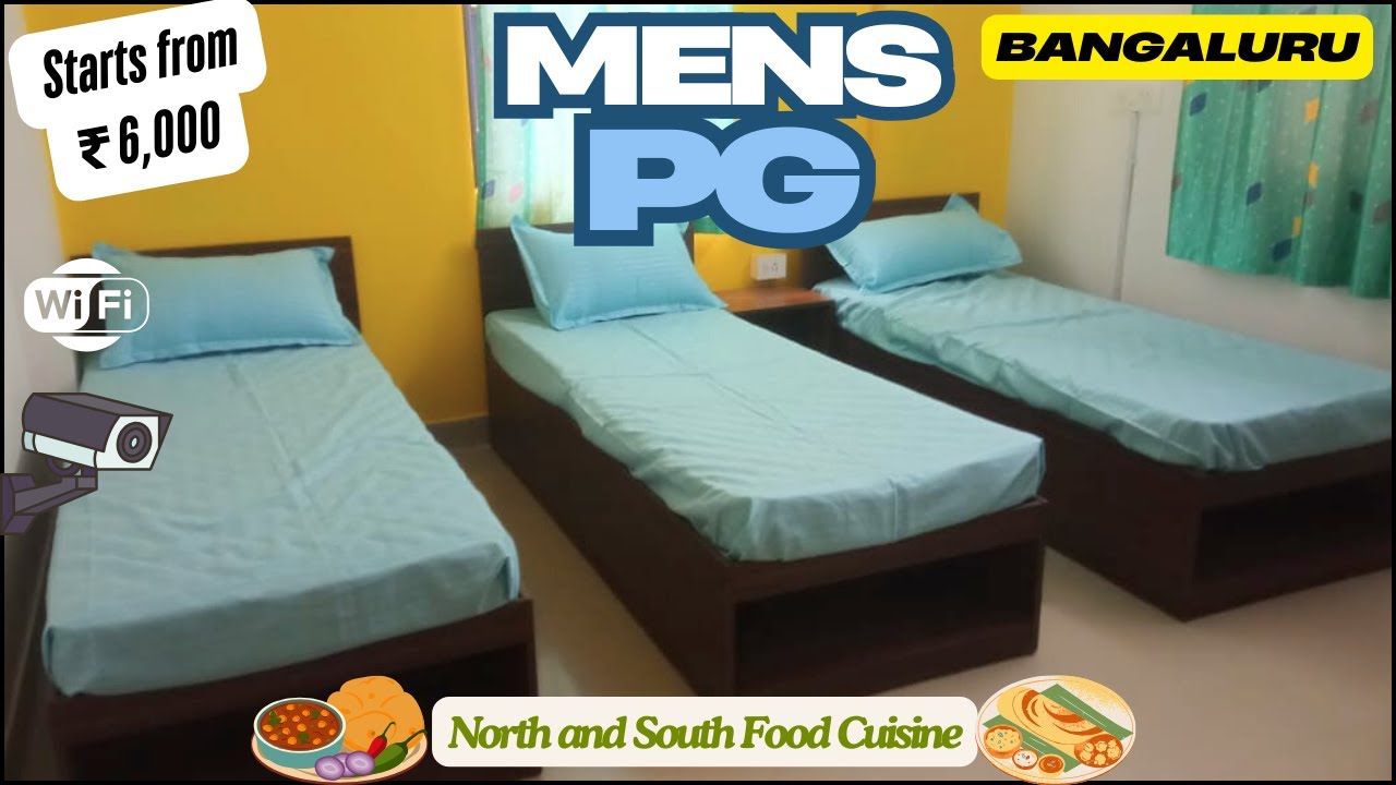 Men's PG  in Whitefield, Bangalore | Affordable PG with Food, Wi-Fi & More | Gents PG Near ITPL