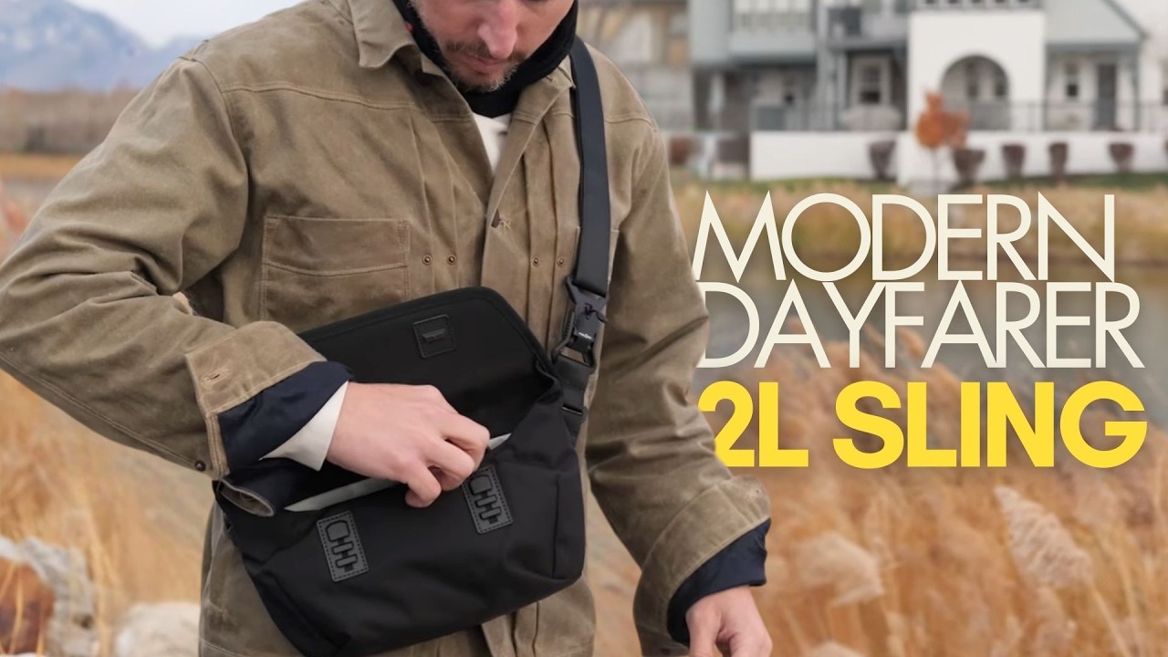 Сумка-слинг Modern Dayfarer 2 л // магнитный быстросъемный ремешок