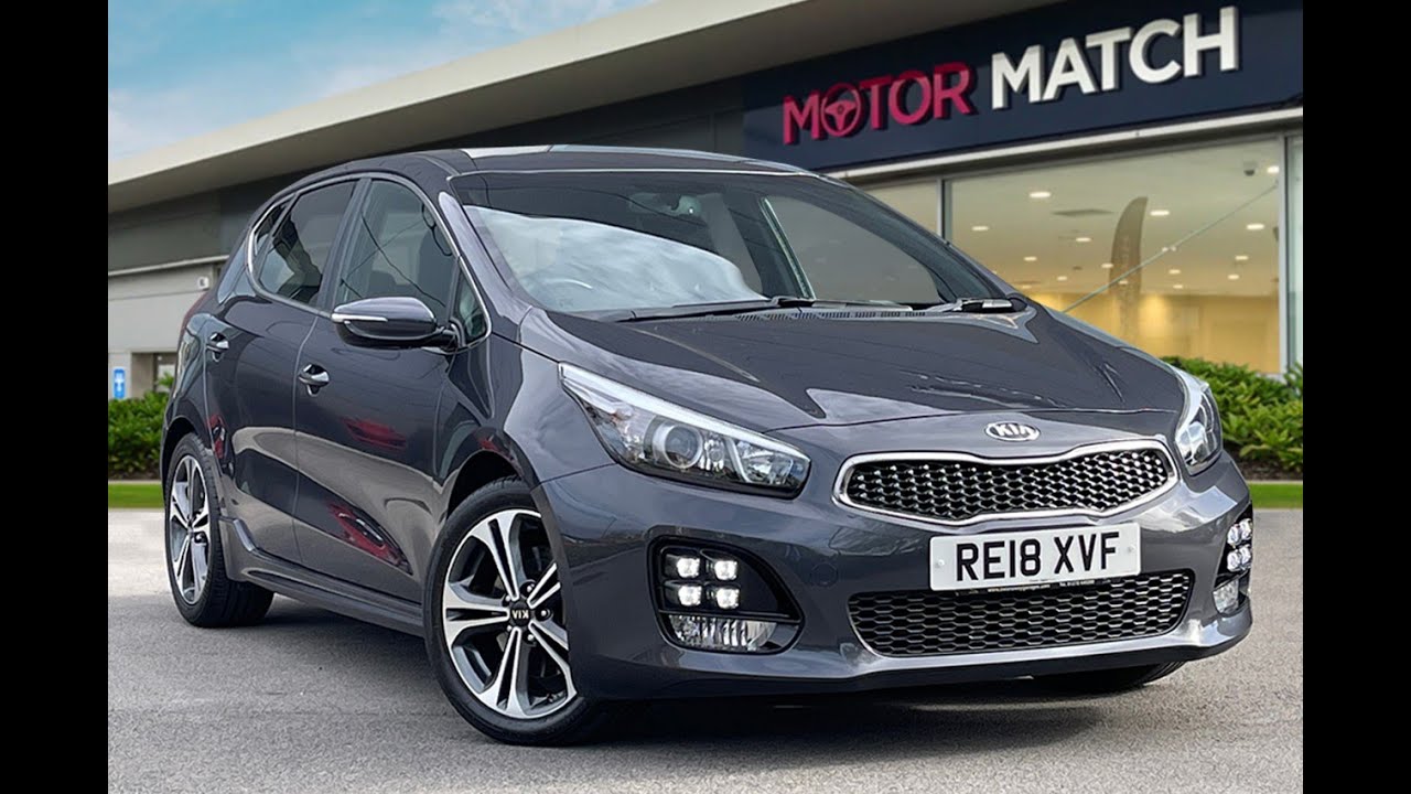 Approved Used KIA Ceed GT-Line 1.6CRDi in Grey - RE18XVF - Motor Match Crewe