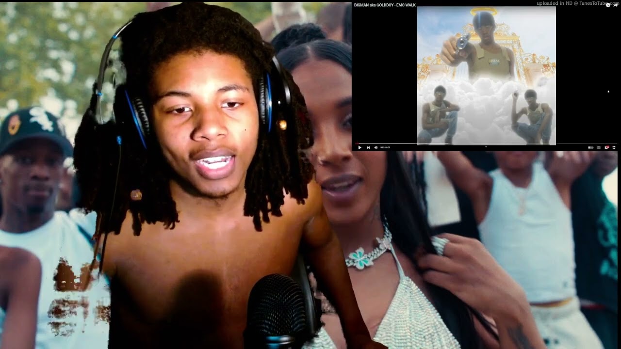 SpazzoReactz Reacts to BIGMAN aka GOLDBOY - EMO WALK