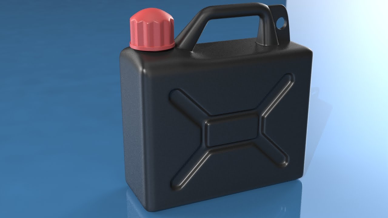 The Foundry MODO - Modeling a Petrol Canister
