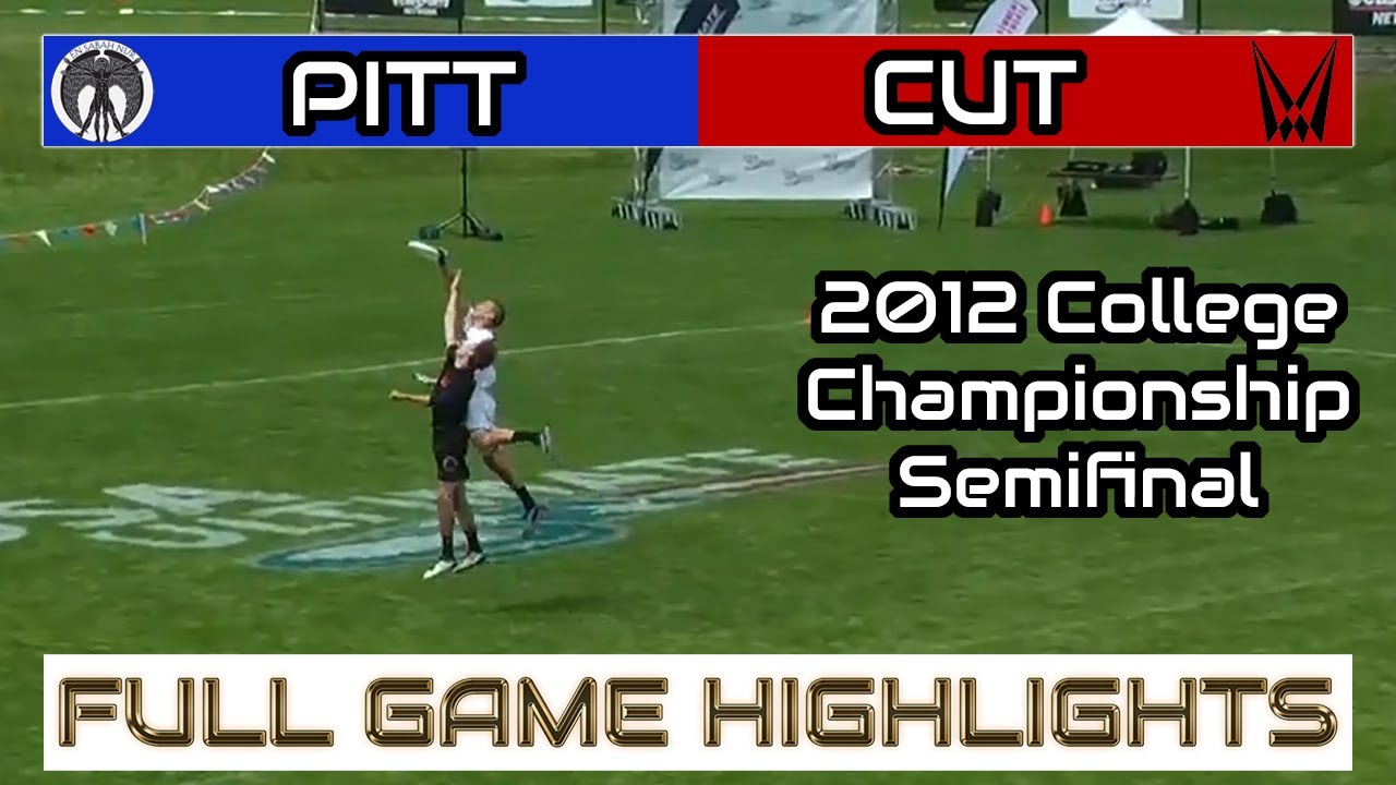 PITTSBURGH vs CARLETON | 2012 College Championship Semifinal | FULL GAME HIGHLIGHTS