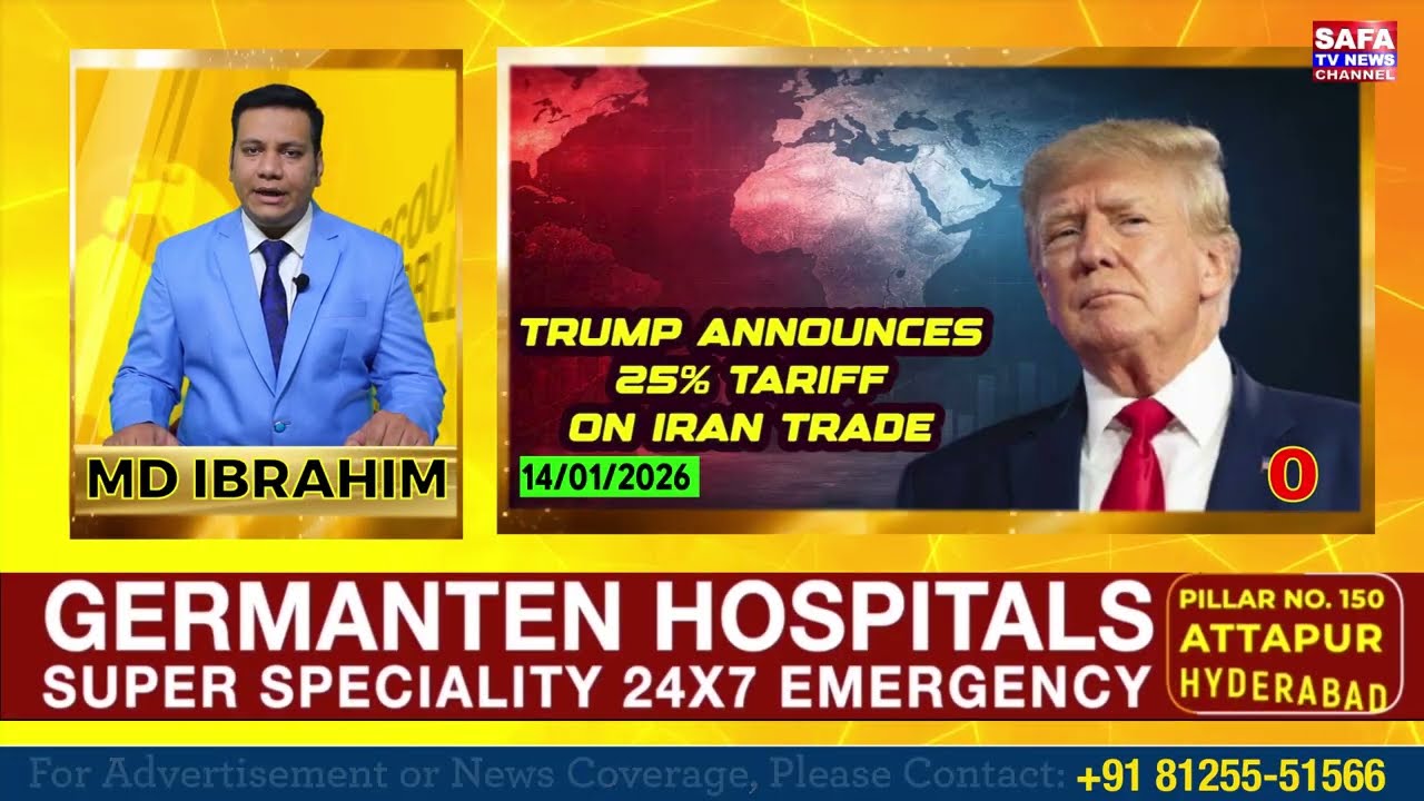 Trump–Iran, Tariffs, Visa Shock, Poll Alert, Saudi Ban, Mehngai, Rice Scam, Challan,