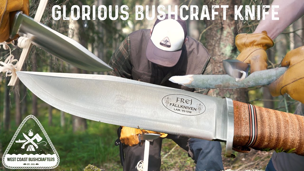 The Most Glorious Bushcraft Knife - Fallkniven NL4L Frej Knife Review