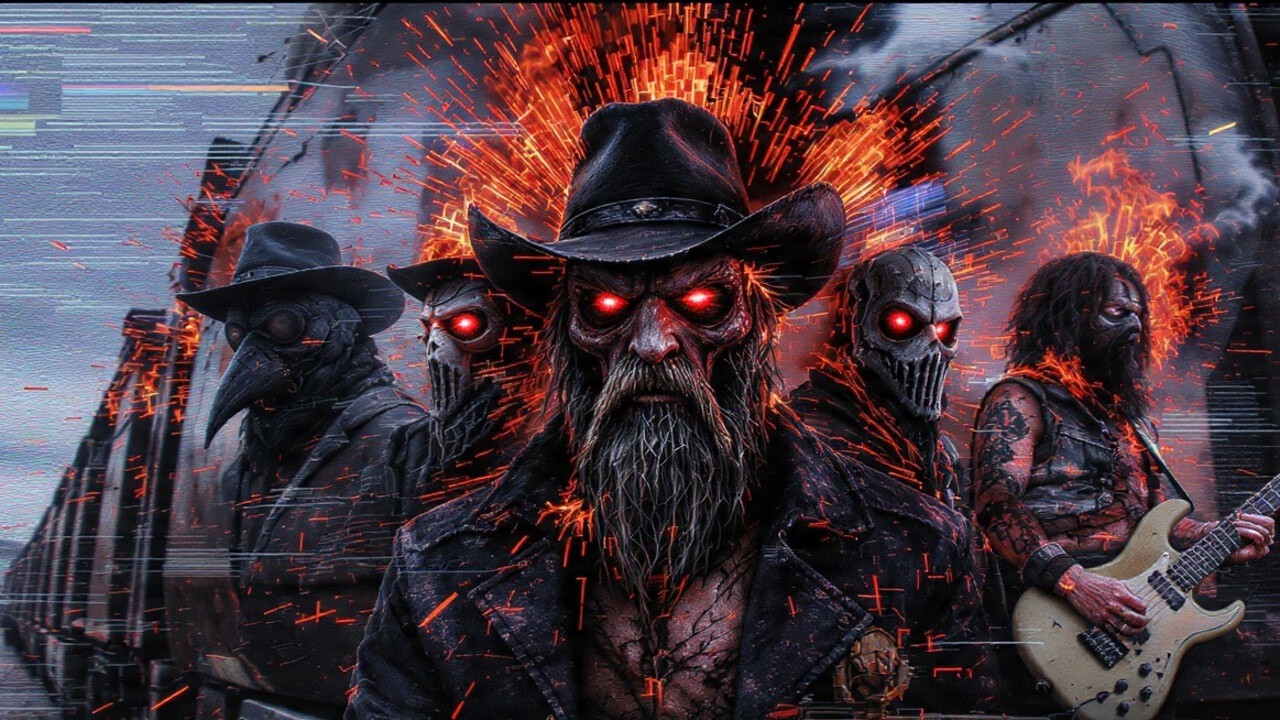 GHOST RIDERS &mdash; The Midnight Train Is Rolling By | Dark Outlaw Country Rock