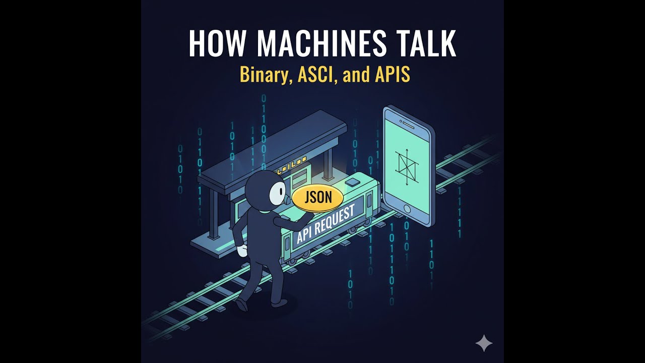 How Machines Talk: Binary, ASCII, and APIs Explained