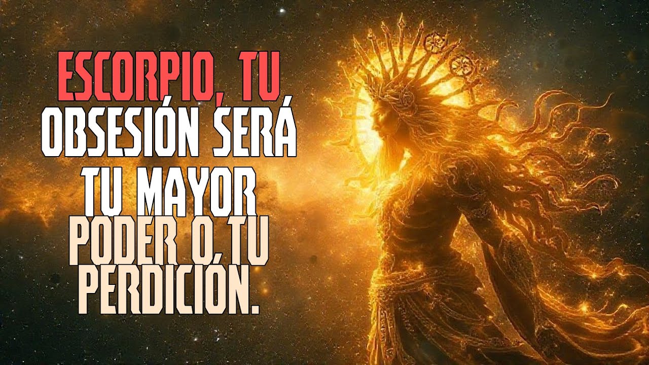 ESCORPIO, TU OBSESIÓN SERÁ TU MAYOR PODER O TU PERDICIÓN