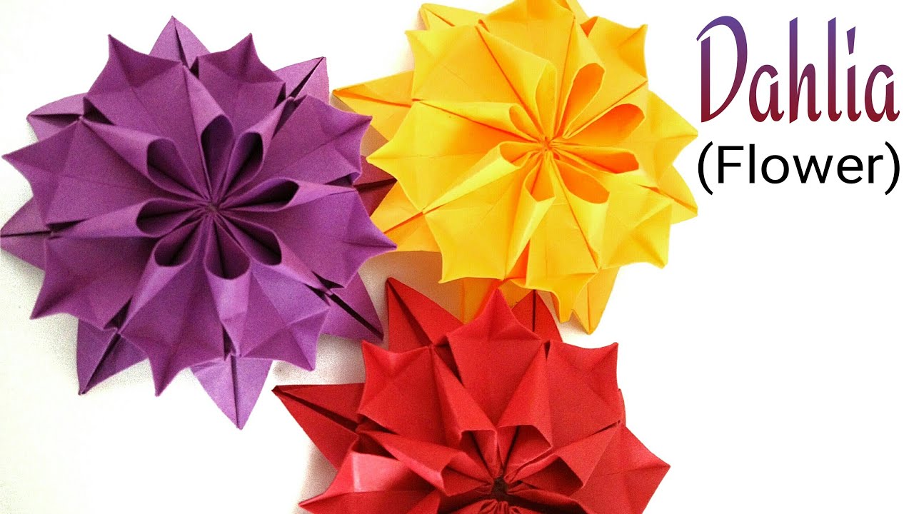 Beautiful Flower 🌸 Origami - Paper 