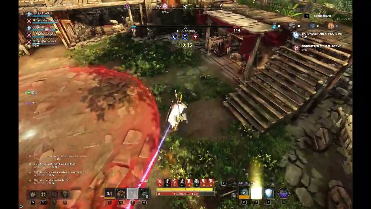 NEW WORLD AETERNUM- HE ISN'T EVEN AT FULL POWER (ATLAS TANK TRSNA ARTIFACT 1vX)