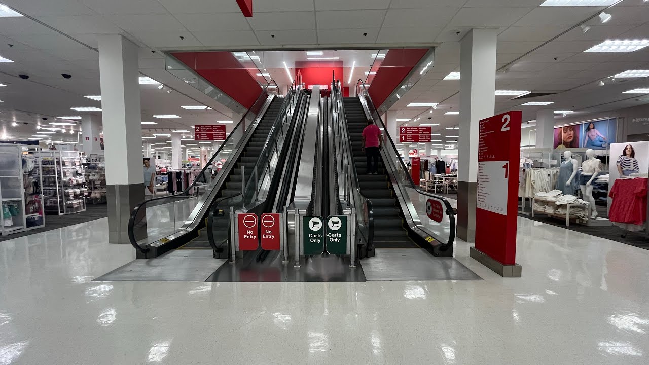 Kone Hydraulic Escalators, Target, Springfield Town Center, Springfield, VA