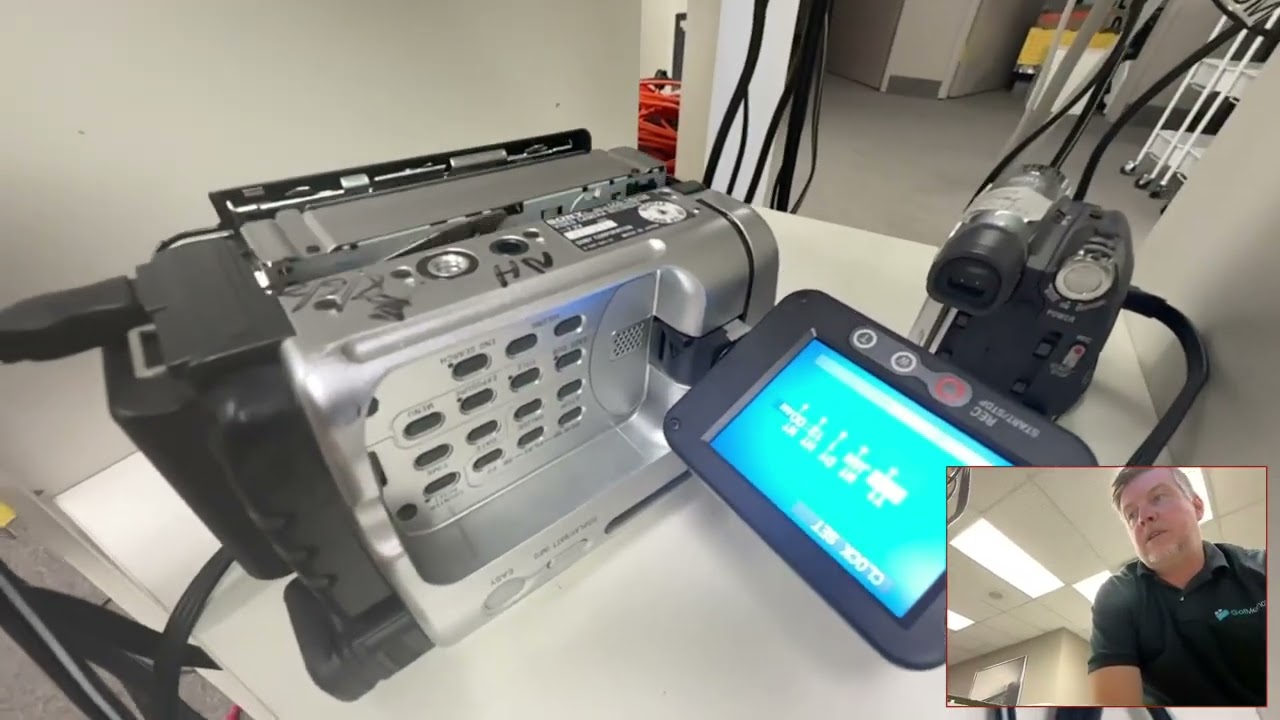 How to Fix Sony Video 8 Camcorder Tape issues where you can only see the picture in fast forward
