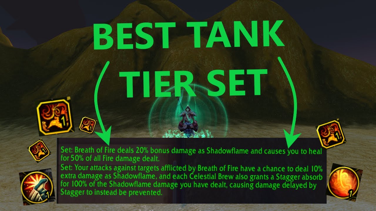 The BEST 10.2 Tank Tier Set!! | Brewmaster Monk!