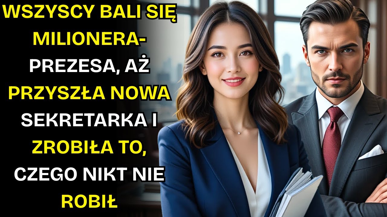 WSZYSCY BALI SIĘ MILIONERA PREZESA, AŻ PRZYSZŁA NOWA SEKRETARKA I ZROBIŁA TO, CZEGO NIKT NIE ROBIŁ.