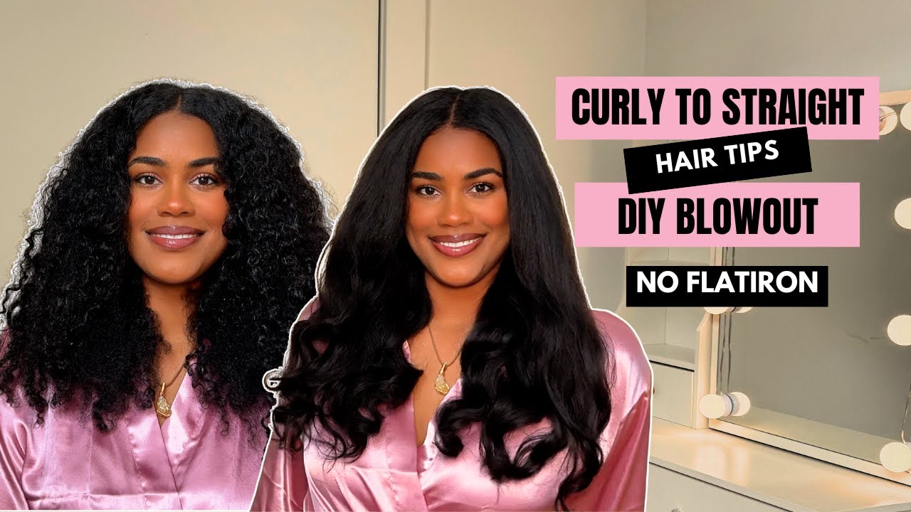 Best Blowout Routine for Naturally Curly Hair